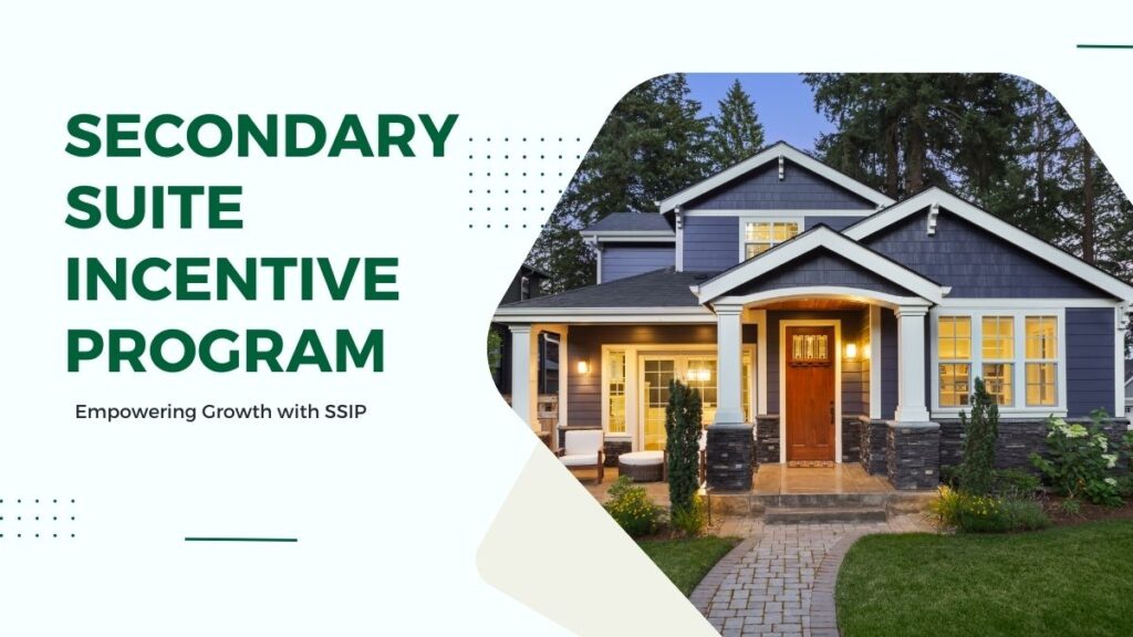 Secondary Suite Incentive Program