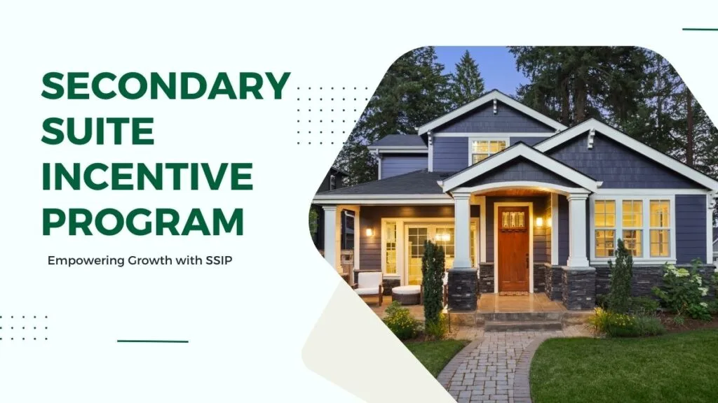 Secondary Suite Incentive Program