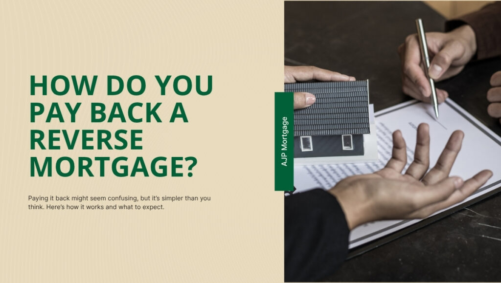 How do You Pay Back A Reverse Mortgage
